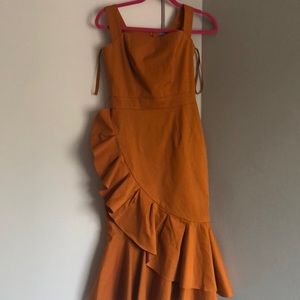 Gorgeous Orange Antonio melani dress
